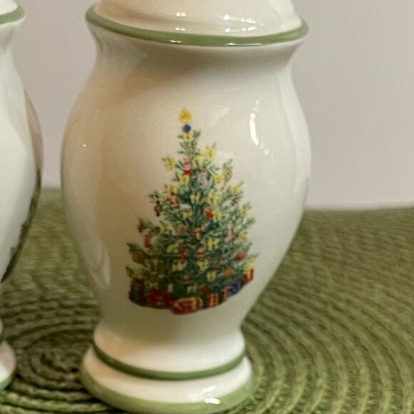 Christopher Radko Holiday Celebrations salt & pepper shakers NWT - Picture 5 of 9